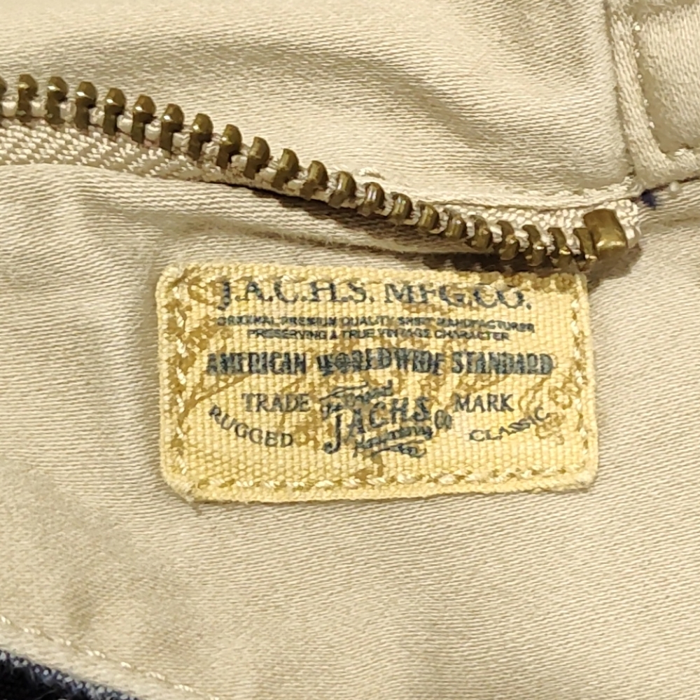 JACHS Men's Khaki Chino Shorts, Size 42, Cotton Shorts - Picture 5 of 6